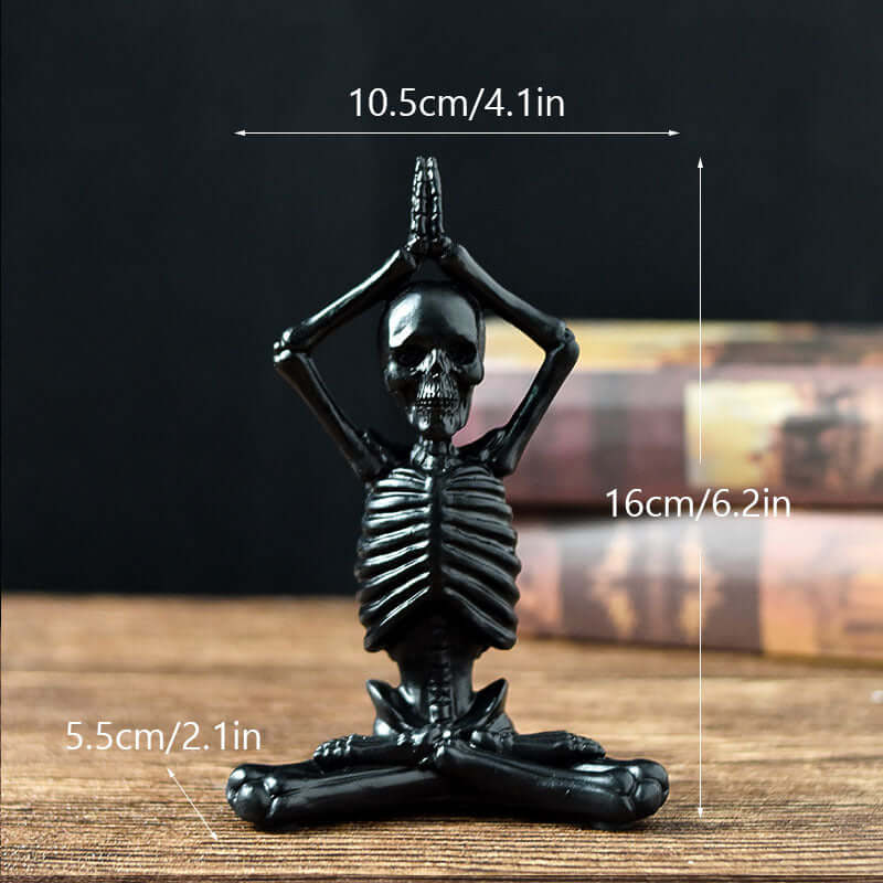 Detailed resin Halloween Horror Desktop Ornaments Skeleton for Halloween décor