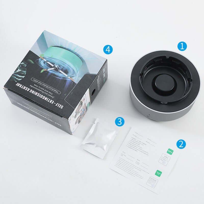 Practical smoke purifier ashtray