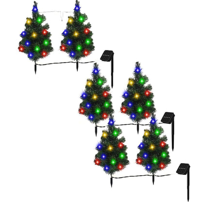 Waterproof solar Christmas lights for backyard