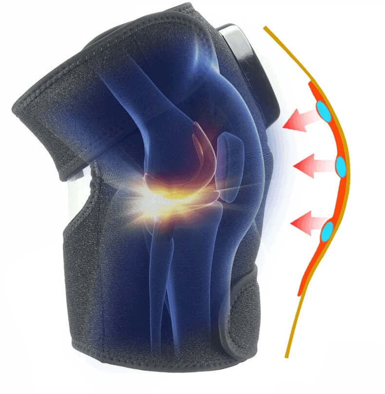 Electric Infrared Knee Massager with Heat & Vibration for Pain Relief