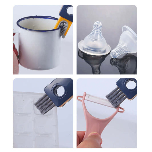 4 in 1 Cup Cleaner Brush – Silicone Bottle Cleaning Tool