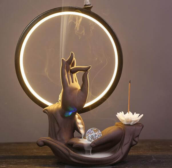 Backflow Incense Burner Home Living Room Aroma Decoration