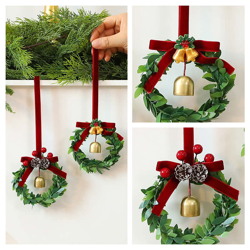 Christmas Bell Garland Tree Pendant
