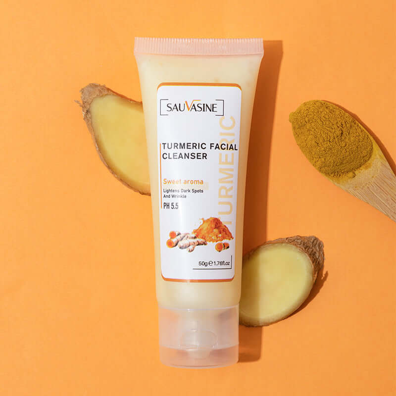 Facial Cleansing Turmeric Cleanser Moisturizing Skin