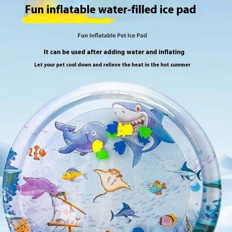 Summer Cooling Pet Bed – Ice Pad Mat for Dogs & Cats