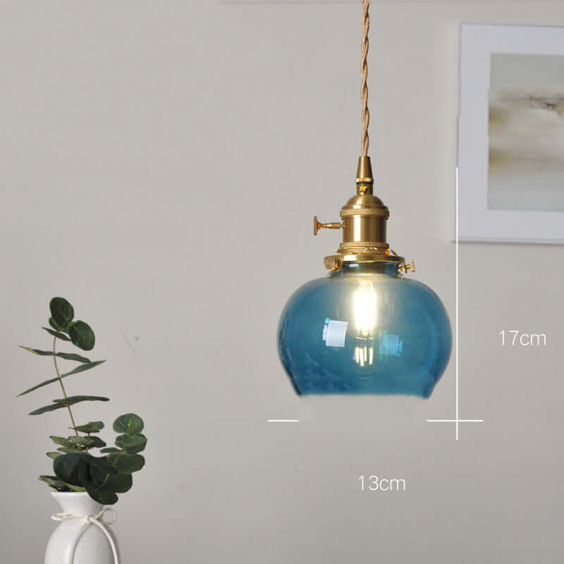 Cafe Brass Glass Chandelier Elegant Lighting Fixture