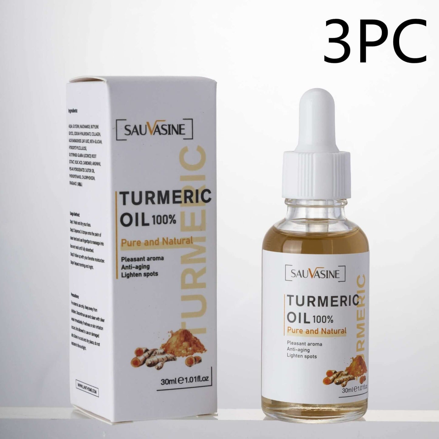 Facial Cleansing Turmeric Cleanser Moisturizing Skin