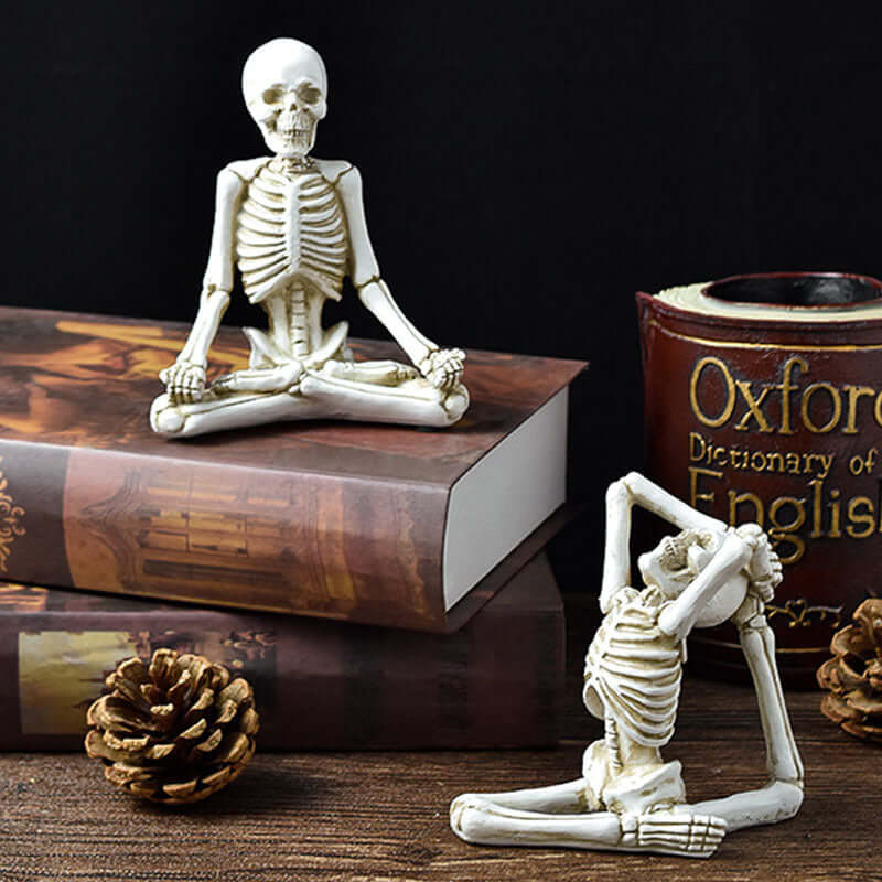 Spooky Halloween Horror Desktop Ornaments Skeleton figurine