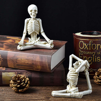 Spooky Halloween Horror Desktop Ornaments Skeleton figurine