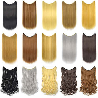 Hair Extensions Secret Fish Silky Straight