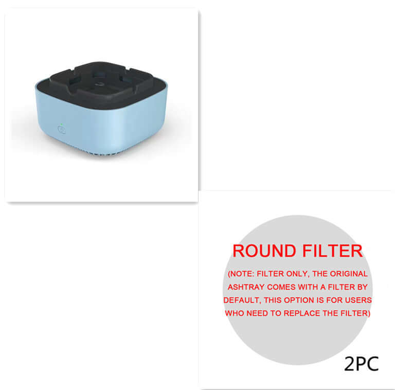 Practical smoke purifier ashtray