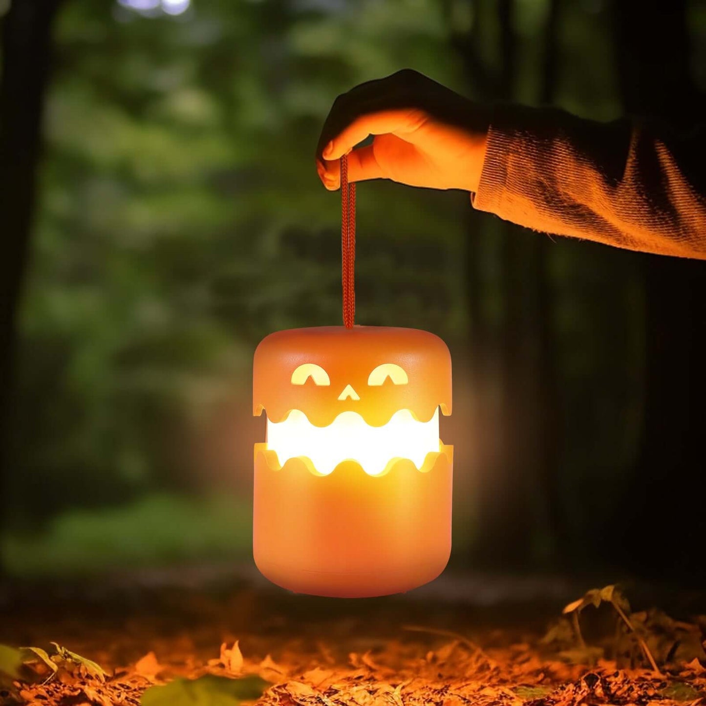 Halloween Pumpkin Foldable Portable Small Night Lamp 2025