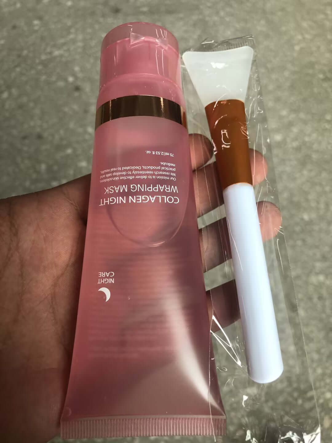 Face Night Mask Collagen Wrapping Anti-Wrinkle Care