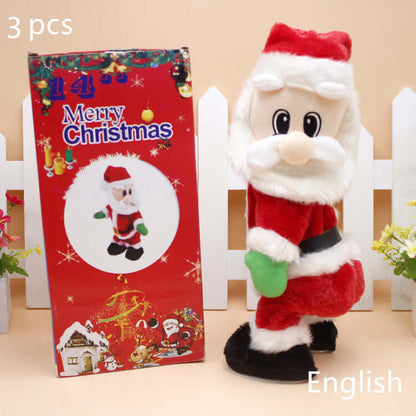 Santa Claus Electric Hip-shaking Santa Claus Ornament