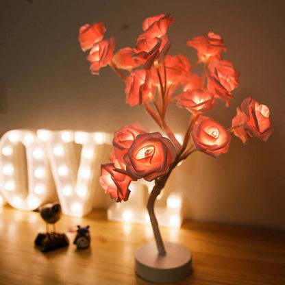 New Rose Flower Lamp Table Light