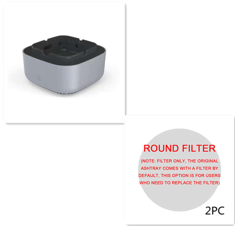 Practical smoke purifier ashtray