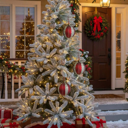 4PCS Set Glass Ball Ornaments christmas decorations for tree