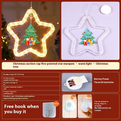 Christmas Pendant Decoration Christmas Atmosphere Led Light