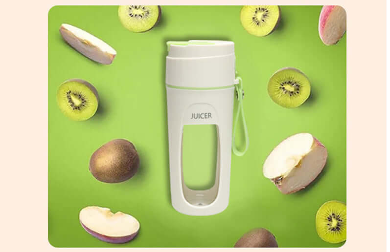 Portable Blender USB Rechargeable Juicer Cup for Outdoors