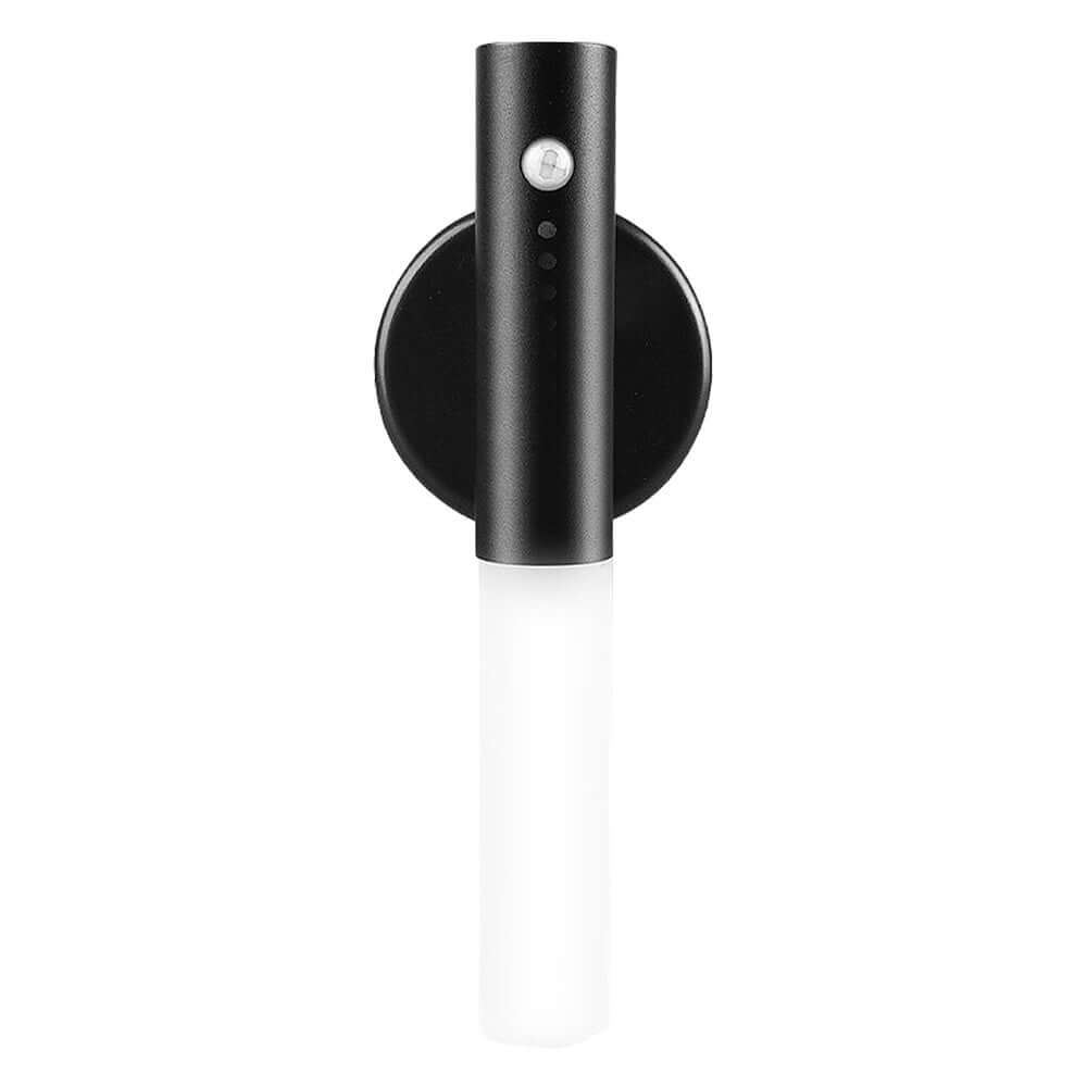 Auto LED USB magnetic wall light with PIR motion sensor and sleek design for corridors and cabinets.