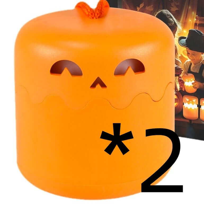 Halloween Pumpkin Foldable Portable Small Night Lamp 2025