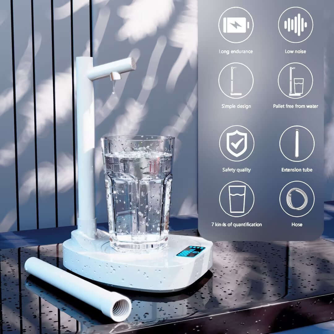 Water Dispenser Bottle  Smart Rechargeable & Portable