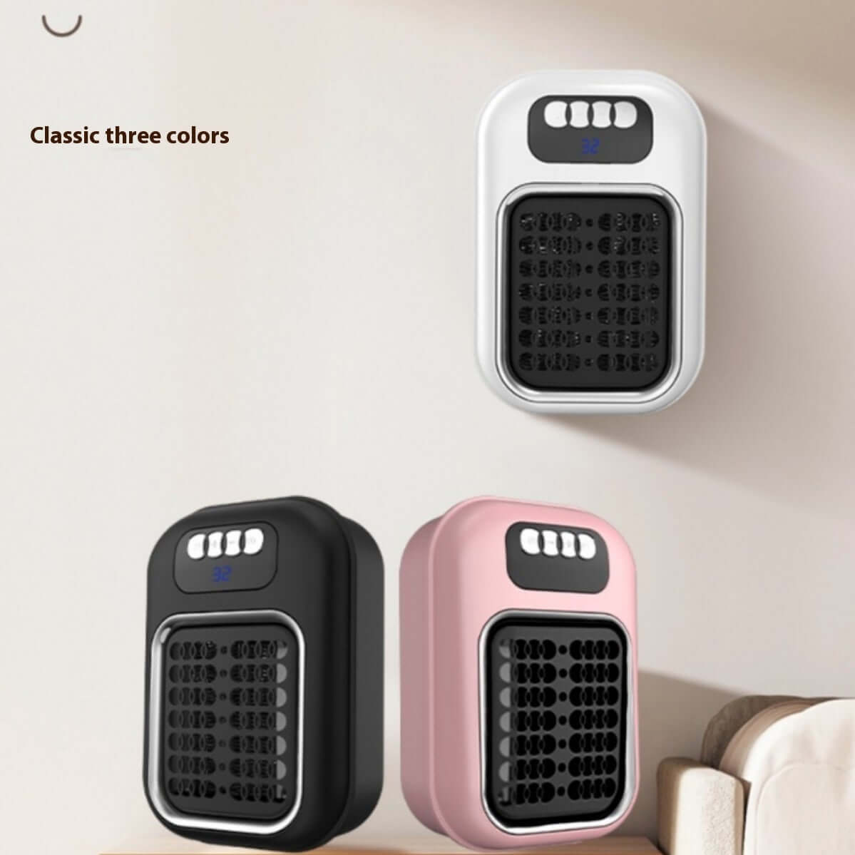 Wall Mounted Portable Small Electric Heater 