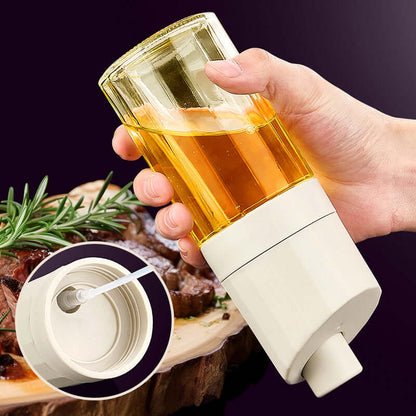 Press Oil Dispenser Cooking Oil Bottle