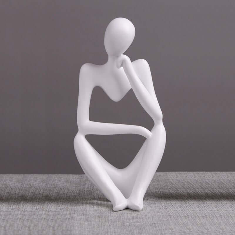 Thinker Statue Abstract Figure Sculpture Small Ornaments