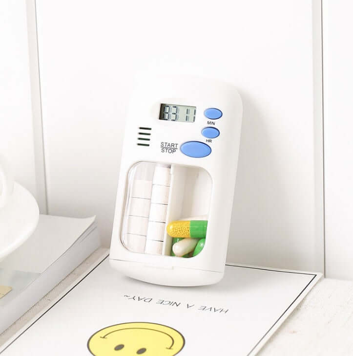 Smart Medicine Reminder Box Electronic timing alarm Clock