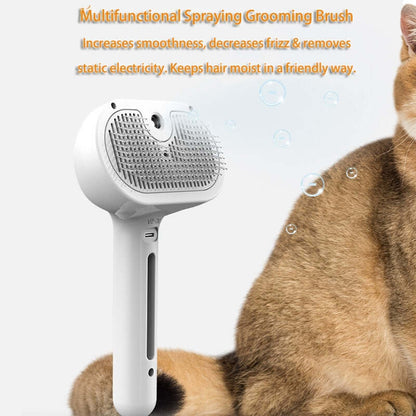 Dog & Cat Self-Cleaning Grooming Comb