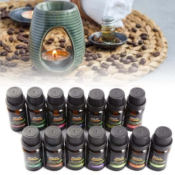 Diffusers Essential Oil Set 14-Bottle Aromatherapy