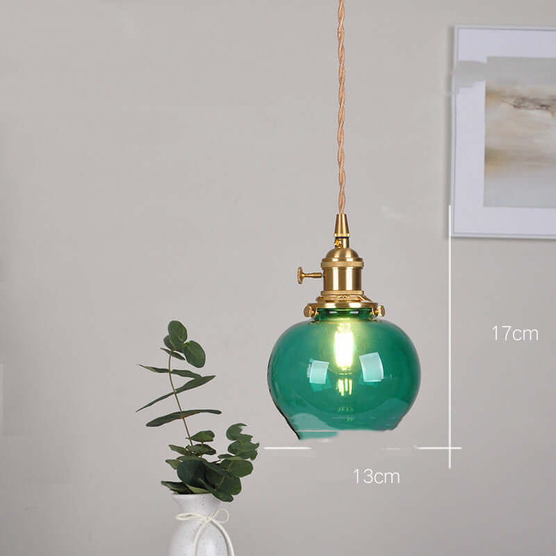 Cafe Brass Glass Chandelier Elegant Lighting Fixture