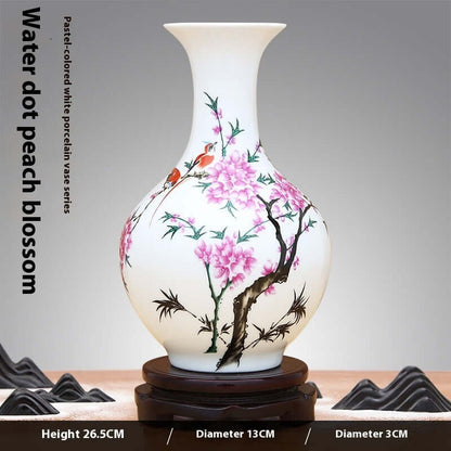 Jingdezhen Ceramics Neo Chinese Style Vase Ornaments