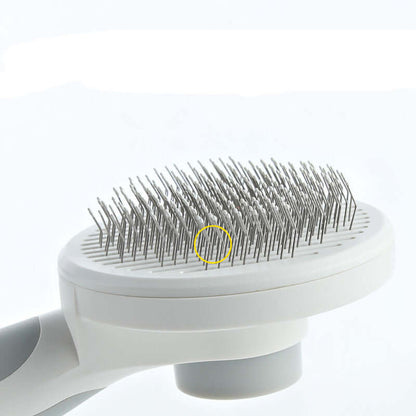 Pet Grooming Brush Round Handle Pet Comb