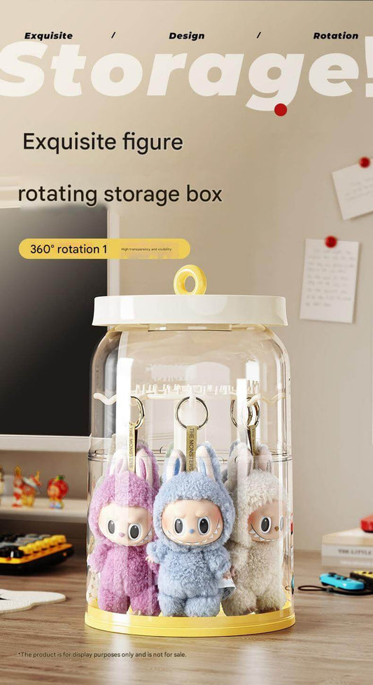 Labubu Plush Doll Storage Case Dust Cover