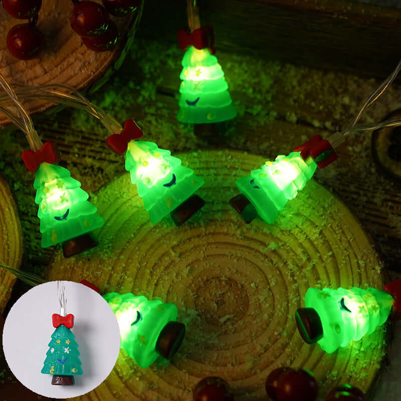 New LED Lighting Chain Christmas Tree Snowman Man Decoration