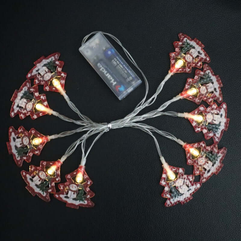 New LED Lighting Chain Christmas Tree Snowman Man Decoration