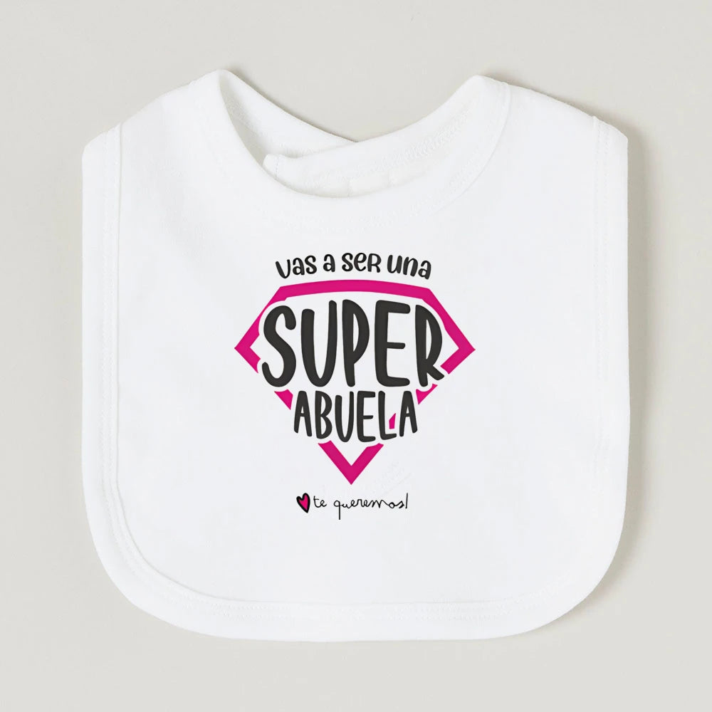 Mother's Day Abuala Print Baby Feeding Bib Cotton Comfy Newborn Burp Cloth Infant Soft Saliva Towel Perfect Gift for Mothers Day