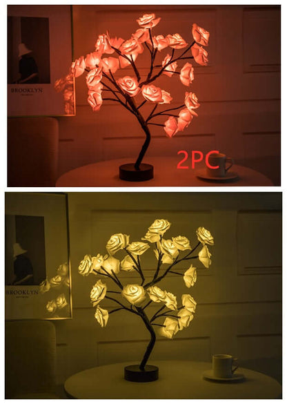New Rose Flower Lamp Table Light