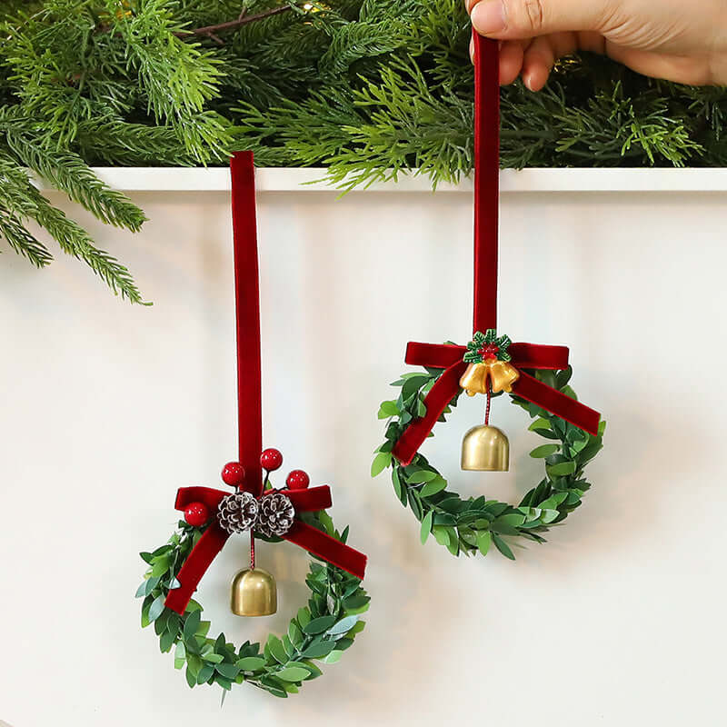 Christmas Bell Garland Tree Pendant