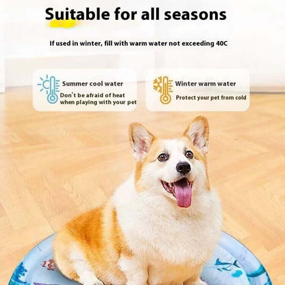Summer Cooling Pet Bed – Ice Pad Mat for Dogs & Cats