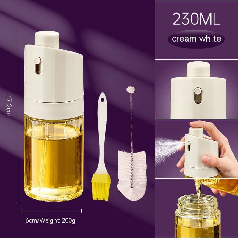 Press Oil Dispenser Cooking Oil Bottle