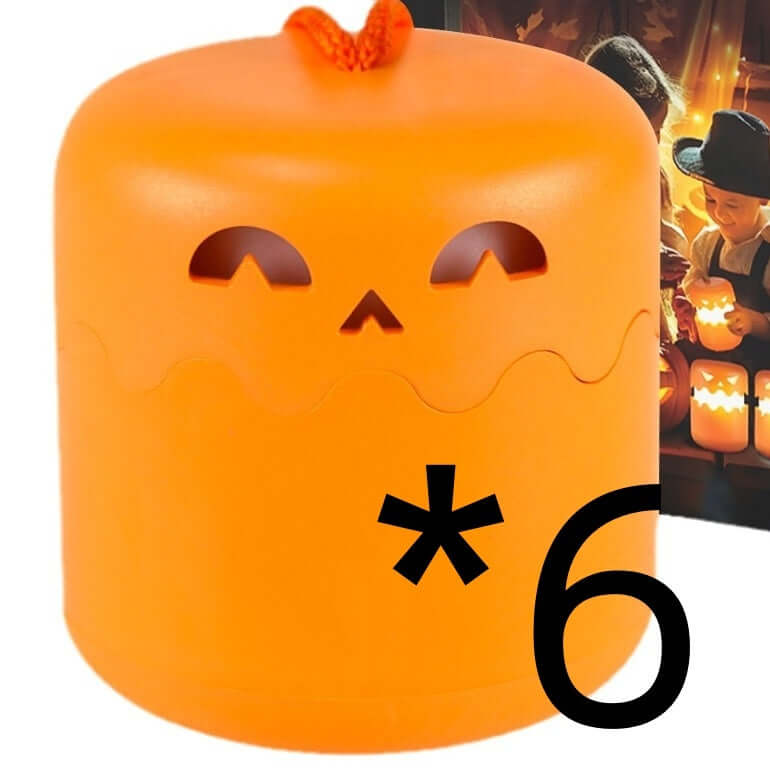 Halloween Pumpkin Foldable Portable Small Night Lamp 2025