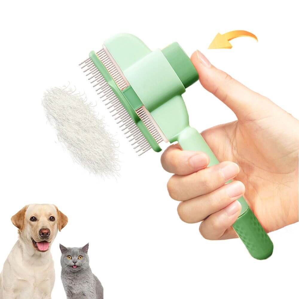 Professional Pet Comb For Dogs And Cats With Release Button