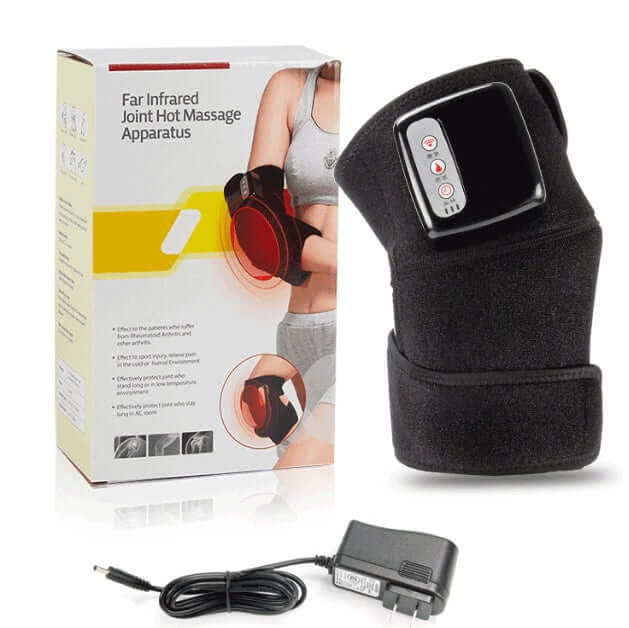 Electric Infrared Knee Massager with Heat & Vibration for Pain Relief