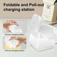 Wireless Charger Stand – 4 in 1 Rotatable Colorful Light