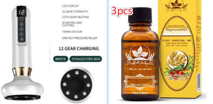 Electric Cupping Device with heating and massage functions