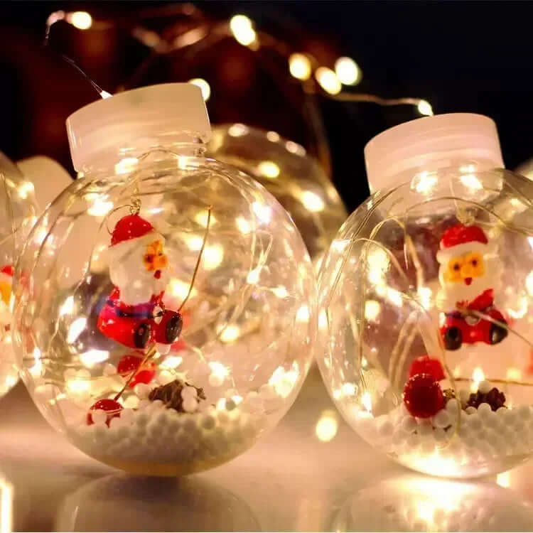 Christmas Led Wishing Ball String Lights Decorations