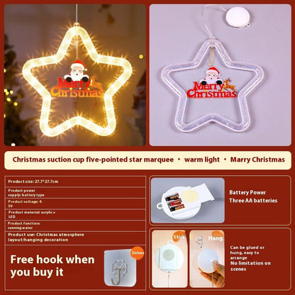 Christmas Pendant Decoration Christmas Atmosphere Led Light